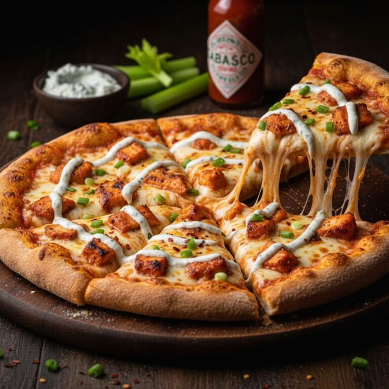 buffalo chicken pizza recipe