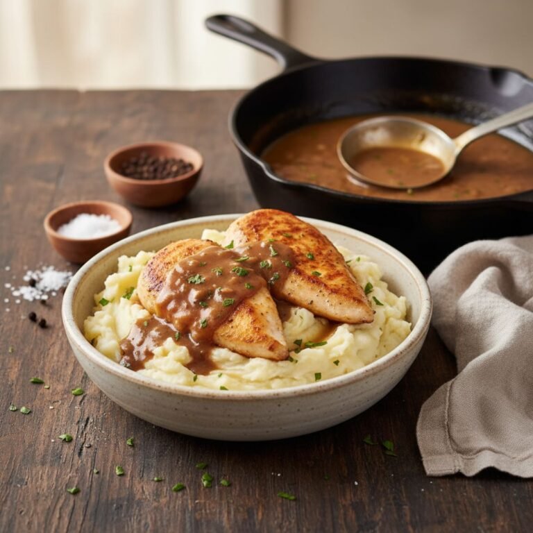 chicken and gravy recipe