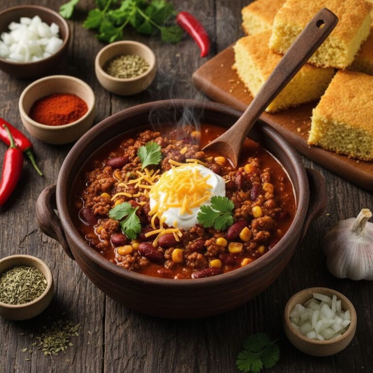 crockpot chili recipe