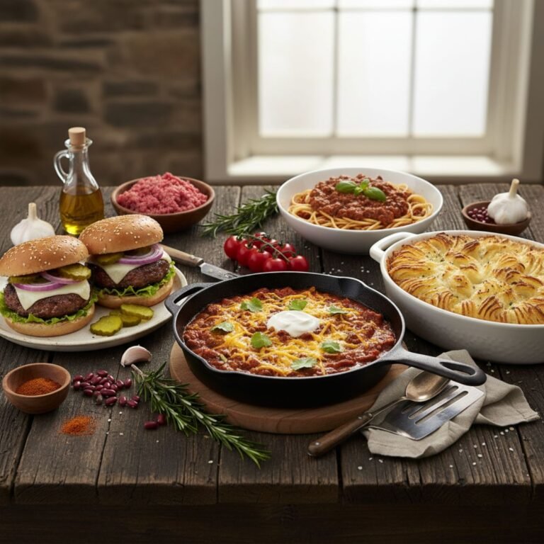 ground venison recipes