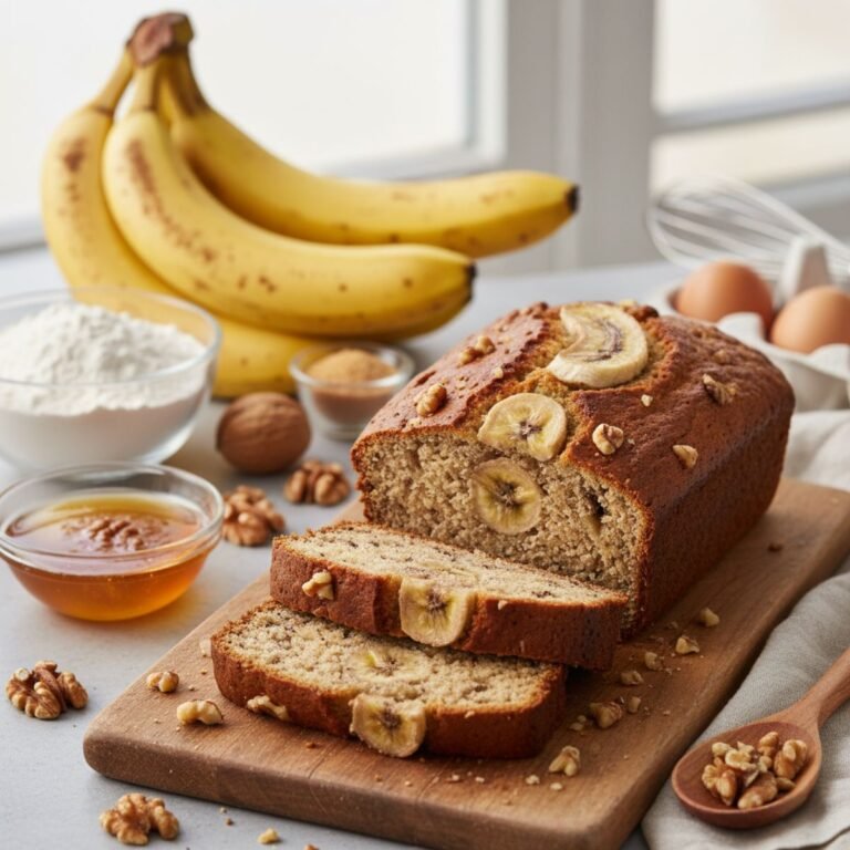 healthy banana bread recipe