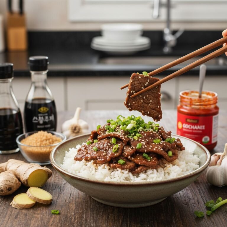 korean beef recipe