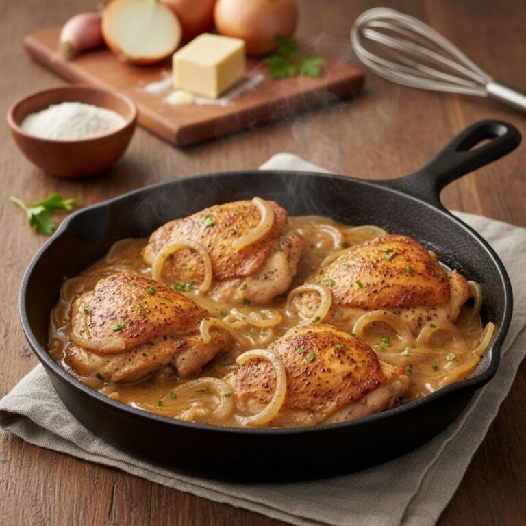 smothered chicken recipe