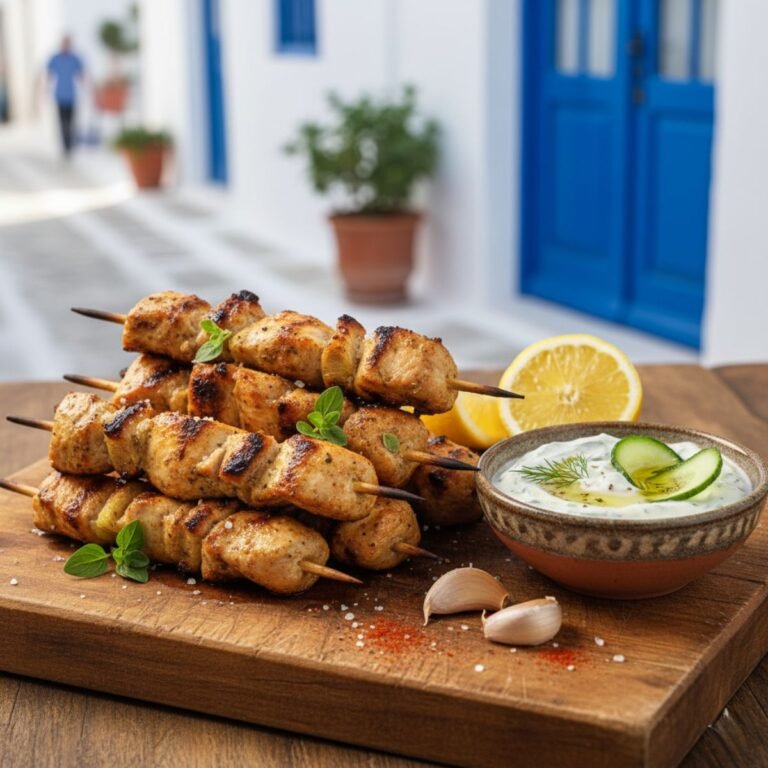 chicken souvlaki recipe
