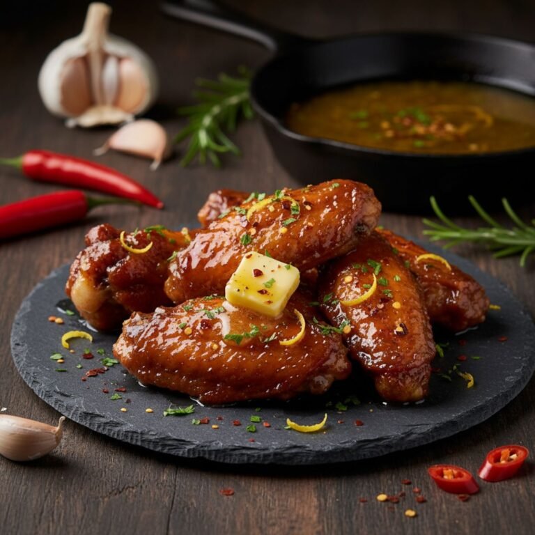 cowboy butter chicken wings recipe